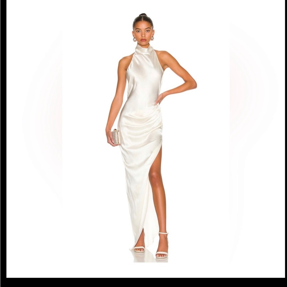 New Amanda Uprichard X REVOLVE Samba Gown in Ivory